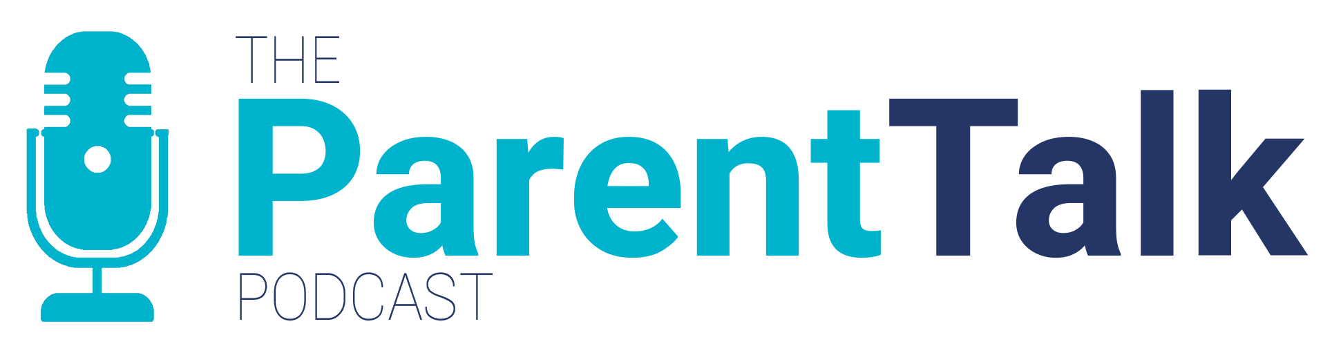 The ParentTalk Podcast Logo and Menu